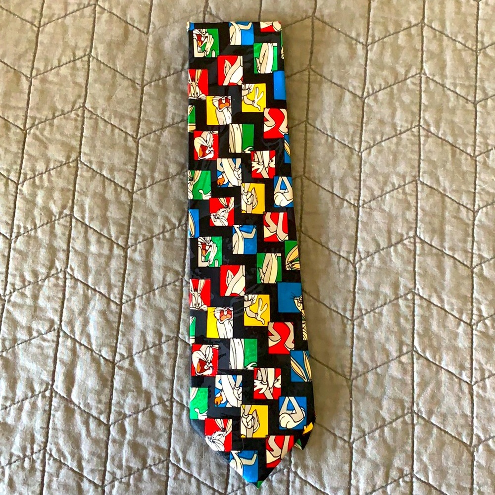 Looney Toons Bugs Bunny Neck Tie